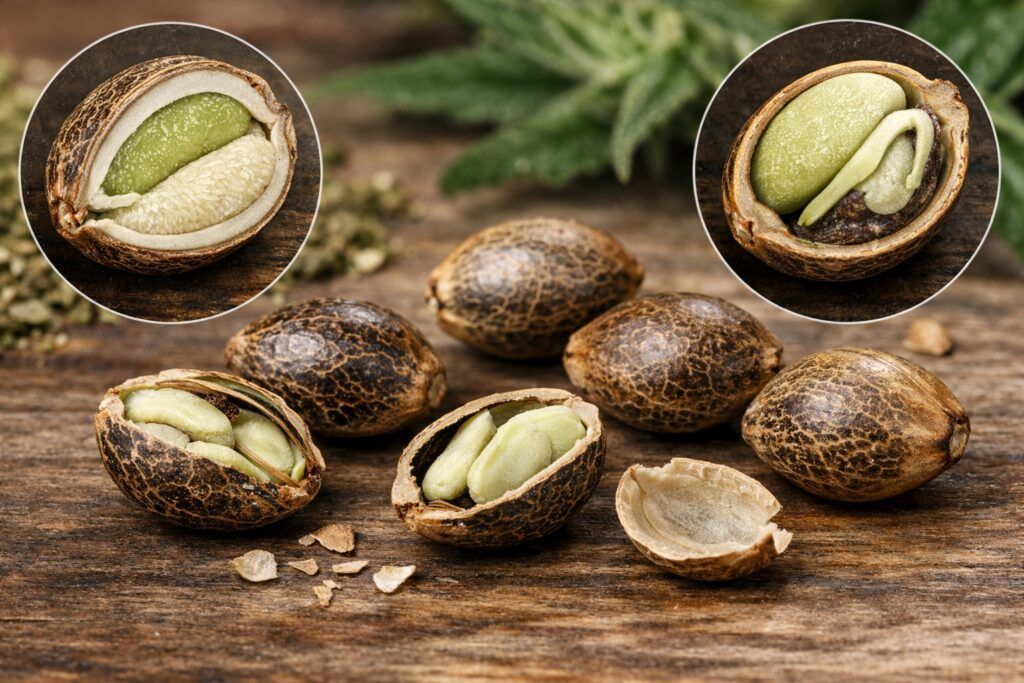 Budowa nasion marihuany