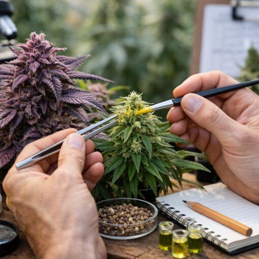 Tworzenie nowych odmian marihuany