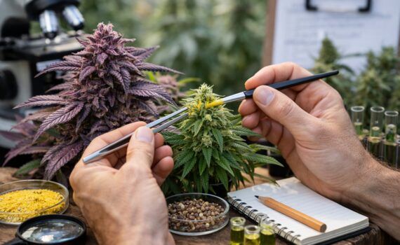 Tworzenie nowych odmian marihuany